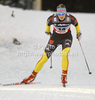 Denise Herrmann of Germany skiing during qualifications for women sprint free style race of FIS cross country skiing World cup race in Rogla, Slovenia. Women sprint race of FIS cross country skiing World cup was held on Rogla, Slovenia, on Sunday, 18th of December 2011.
