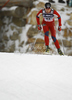 Astrid Uhrenholdt Jacobsen of Norway skiing during qualifications for women sprint free style race of FIS cross country skiing World cup race in Rogla, Slovenia. Women sprint race of FIS cross country skiing World cup was held on Rogla, Slovenia, on Sunday, 18th of December 2011.
