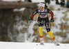 Hanna Kolb of Germany skiing during qualifications for women sprint free style race of FIS cross country skiing World cup race in Rogla, Slovenia. Women sprint race of FIS cross country skiing World cup was held on Rogla, Slovenia, on Sunday, 18th of December 2011.
