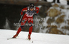 Maiken Caspersen Falla of Norway skiing during qualifications for women sprint free style race of FIS cross country skiing World cup race in Rogla, Slovenia. Women sprint race of FIS cross country skiing World cup was held on Rogla, Slovenia, on Sunday, 18th of December 2011.
