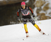 Katrin Zeller of Germany skiing during qualifications for women sprint free style race of FIS cross country skiing World cup race in Rogla, Slovenia. Women sprint race of FIS cross country skiing World cup was held on Rogla, Slovenia, on Sunday, 18th of December 2011.
