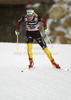 Stefanie Boehler of Germany skiing during qualifications for women sprint free style race of FIS cross country skiing World cup race in Rogla, Slovenia. Women sprint race of FIS cross country skiing World cup was held on Rogla, Slovenia, on Sunday, 18th of December 2011.
