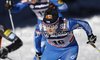 Aino-Kaisa Saarinen of Finland skiing during finals of women sprint free style race of FIS cross country skiing World cup race in Rogla, Slovenia. Women sprint race of FIS cross country skiing World cup was held on Rogla, Slovenia, on Sunday, 18th of December 2011.

