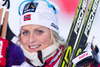 Therese Johaug (NOR) during the Ladies FIS Cross Country World Cup of the Nordic Opening at the Nordic Arena in Kuka, Finland on 2013/11/30.
