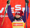 Winner Justyna Kowalczyk (POL) during the Ladies FIS Cross Country World Cup of the Nordic Opening at the Nordic Arena in Kuka, Finland on 2013/11/30.
