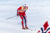 Eirik Brandsdal (NOR) during the Mens FIS Cross Country World Cup of the Nordic Opening at the Nordic Arena in Kuka, Finland on 2013/11/30.
