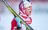 Therese Johaug (NOR) during the Ladies FIS Cross Country World Cup of the Nordic Opening at the Nordic Arena in Kuka, Finland on 2013/12/01.
