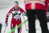 Johaug Therese (NOR) during the Ladies 5 km Cross Country of the Tour de Ski 2014 of FIS Cross Country World Cup at the Cross Country Stadium, Lago di Tesero, Italy on 2014/01/04.
