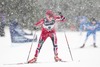 Weng Heidi (NOR)during the Ladies 9 km Pursuit Cross Country of the FIS Tour de Ski 2014 at the Cross Country Stadium, Lago di Tesero, Italy on 2014/01/05.
