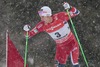 Jespersen Chris (NOR)during the Men 9 km Pursuit Cross Country of the FIS Tour de Ski 2014 at the Cross Country Stadium, Lago di Tesero, Italy on 2014/01/05.
