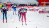 Marit Bjoergen (NOR) during Ladies Cross Country Sprint of FIS Nordic Combined World Cup at the Nordic Arena in Ruka, Finland on 2014/11/29.

