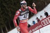 Pellegrin Mattia (Ita) during the Men 15 km Cross Country of the FIS Tour de Ski 2015 at the Cross Country Stadium, Lago di Tesero, Italy on 2015/01/10.
