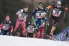 Tscharnke Tim (Ger) leading the group during the Men 15 km Cross Country of the FIS Tour de Ski 2015 at the Cross Country Stadium, Lago di Tesero, Italy on 2015/01/10.
