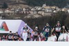 Dario Cologna (Sui) leading the group during the Men 15 km Cross Country of the FIS Tour de Ski 2015 at the Cross Country Stadium, Lago di Tesero, Italy on 2015/01/10.
