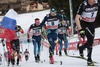Poltoranin Alexey (Kaz) during the Men 15 km Cross Country of the FIS Tour de Ski 2015 at the Cross Country Stadium, Lago di Tesero, Italy on 2015/01/10.
