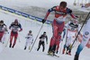 Northug Petter (Nor) during the Men 15 km Cross Country of the FIS Tour de Ski 2015 at the Cross Country Stadium, Lago di Tesero, Italy on 2015/01/10.
