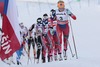 Johaug Therese (Nor) during the Ladies 5 km Cross Country of the FIS Tour de Ski 2014 at the Cross Country Stadium, Lago di Tesero, Italy on 2015/01/10. <br> 
