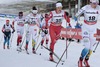 Baudin Francesca (Ita) during the Ladies 5 km Cross Country of the FIS Tour de Ski 2014 at the Cross Country Stadium, Lago di Tesero, Italy on 2015/01/10. <br> 
