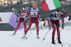 Johaug Therese (nor) during the Ladies 5 km Cross Country of the FIS Tour de Ski 2014 at the Cross Country Stadium, Lago di Tesero, Italy on 2015/01/10. <br> 
