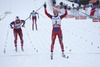 Johaug Therese (Nor) during the Ladies 5 km Cross Country of the FIS Tour de Ski 2014 at the Cross Country Stadium, Lago di Tesero, Italy on 2015/01/10. <br> 
