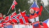 Martin Jonsrud Sundby (NOR) during the Mens Mountain Pursuit Cross Country Race of the FIS Tour de Ski 2014 at the Alpe Cermis in Val di Fiemme, Italy on 2015/01/11.
