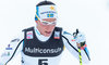 Charlotte Kalla of Sweden during Ladies Cross Country Competition of FIS Cross Country World Cup at the Nordic Arena, Lillehammer, Norway on 2015/12/05.
