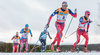 Niklas Dyrhaug of Norway during Mens Cross Country Competition of FIS Cross Country World Cup at the Nordic Arena, Lillehammer, Norway on 2015/12/05.
