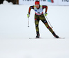 Hanna Kolb of Germany skiing during qualification for women sprint race of Viessmann FIS Cross country skiing World cup in Planica, Slovenia. Women sprint race of Viessmann FIS Cross country skiing World cup was held on Saturday, 16th of January 2016 in Planica, Slovenia.
