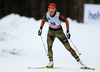 Denise Herrmann of Germany skiing during qualification for women sprint race of Viessmann FIS Cross country skiing World cup in Planica, Slovenia. Women sprint race of Viessmann FIS Cross country skiing World cup was held on Saturday, 16th of January 2016 in Planica, Slovenia.
