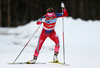 Maiken Caspersen Falla of Norway skiing during qualification for women sprint race of Viessmann FIS Cross country skiing World cup in Planica, Slovenia. Women sprint race of Viessmann FIS Cross country skiing World cup was held on Saturday, 16th of January 2016 in Planica, Slovenia.
