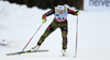 Anne Winkler of Germany skiing during qualification for women sprint race of Viessmann FIS Cross country skiing World cup in Planica, Slovenia. Women sprint race of Viessmann FIS Cross country skiing World cup was held on Saturday, 16th of January 2016 in Planica, Slovenia.
