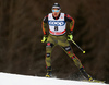 Sebastian Eisenlauer of Germany skiing during qualification for men sprint race of Viessmann FIS Cross country skiing World cup in Planica, Slovenia. Men sprint race of Viessmann FIS Cross country skiing World cup was held on Saturday, 16th of January 2016 in Planica, Slovenia.
