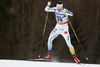 Anton Lindblad of Sweden skiing during qualification for men sprint race of Viessmann FIS Cross country skiing World cup in Planica, Slovenia. Men sprint race of Viessmann FIS Cross country skiing World cup was held on Saturday, 16th of January 2016 in Planica, Slovenia.

