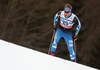 Joni Maki of Finland skiing during qualification for men sprint race of Viessmann FIS Cross country skiing World cup in Planica, Slovenia. Men sprint race of Viessmann FIS Cross country skiing World cup was held on Saturday, 16th of January 2016 in Planica, Slovenia.

