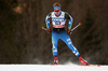 Joni Maki of Finland skiing during qualification for men sprint race of Viessmann FIS Cross country skiing World cup in Planica, Slovenia. Men sprint race of Viessmann FIS Cross country skiing World cup was held on Saturday, 16th of January 2016 in Planica, Slovenia.

