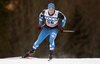 Karri Hakala of Finland skiing during qualification for men sprint race of Viessmann FIS Cross country skiing World cup in Planica, Slovenia. Men sprint race of Viessmann FIS Cross country skiing World cup was held on Saturday, 16th of January 2016 in Planica, Slovenia.
