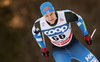 Karri Hakala of Finland skiing during qualification for men sprint race of Viessmann FIS Cross country skiing World cup in Planica, Slovenia. Men sprint race of Viessmann FIS Cross country skiing World cup was held on Saturday, 16th of January 2016 in Planica, Slovenia.
