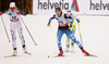 Mona-Liisa Nousiainen of Finland skiing during finals of the women sprint race of Viessmann FIS Cross country skiing World cup in Planica, Slovenia. Women sprint race of Viessmann FIS Cross country skiing World cup was held on Saturday, 16th of January 2016 in Planica, Slovenia.

