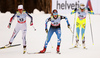 Mona-Liisa Nousiainen of Finland skiing during finals of the women sprint race of Viessmann FIS Cross country skiing World cup in Planica, Slovenia. Women sprint race of Viessmann FIS Cross country skiing World cup was held on Saturday, 16th of January 2016 in Planica, Slovenia.
