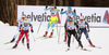 Laurien Van Der Graaff of Switzerland skiing during finals of the women sprint race of Viessmann FIS Cross country skiing World cup in Planica, Slovenia. Women sprint race of Viessmann FIS Cross country skiing World cup was held on Saturday, 16th of January 2016 in Planica, Slovenia.
