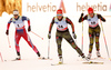 Denise Herrmann of Germany skiing during finals of the women sprint race of Viessmann FIS Cross country skiing World cup in Planica, Slovenia. Women sprint race of Viessmann FIS Cross country skiing World cup was held on Saturday, 16th of January 2016 in Planica, Slovenia.
