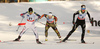 Anne Winkler of Germany skiing during finals of the women sprint race of Viessmann FIS Cross country skiing World cup in Planica, Slovenia. Women sprint race of Viessmann FIS Cross country skiing World cup was held on Saturday, 16th of January 2016 in Planica, Slovenia.
