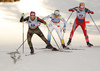 Sandra Ringwald of Germany (L) skiing during finals of the women sprint race of Viessmann FIS Cross country skiing World cup in Planica, Slovenia. Women sprint race of Viessmann FIS Cross country skiing World cup was held on Saturday, 16th of January 2016 in Planica, Slovenia.
