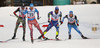 Karri Hakala of Finland skiing during finals of the men sprint race of Viessmann FIS Cross country skiing World cup in Planica, Slovenia. Men sprint race of Viessmann FIS Cross country skiing World cup was held on Saturday, 16th of January 2016 in Planica, Slovenia.
