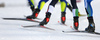 Martti Jylhae of Finland skiing during finals of the men sprint race of Viessmann FIS Cross country skiing World cup in Planica, Slovenia. Men sprint race of Viessmann FIS Cross country skiing World cup was held on Saturday, 16th of January 2016 in Planica, Slovenia.
