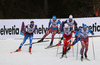Joni Maki of Finland skiing during finals of the men sprint race of Viessmann FIS Cross country skiing World cup in Planica, Slovenia. Men sprint race of Viessmann FIS Cross country skiing World cup was held on Saturday, 16th of January 2016 in Planica, Slovenia.
