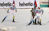 Gustav Nordstroem of Sweden skiing during finals of the men sprint race of Viessmann FIS Cross country skiing World cup in Planica, Slovenia. Men sprint race of Viessmann FIS Cross country skiing World cup was held on Saturday, 16th of January 2016 in Planica, Slovenia.
