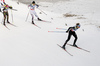 Nadine Faehndrich of Switzerland skiing during finals of the women sprint race of Viessmann FIS Cross country skiing World cup in Planica, Slovenia. Women sprint race of Viessmann FIS Cross country skiing World cup was held on Saturday, 16th of January 2016 in Planica, Slovenia.
