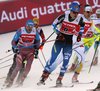 Juho Mikkonen of Finland skiing during semi-finals of the men team sprint race of Viessmann FIS Cross country skiing World cup in Planica, Slovenia. Men team sprint race of Viessmann FIS Cross country skiing World cup was held on Sunday, 17th of January 2016 in Planica, Slovenia.

