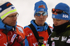 Finnish team members during semi-finals of the men team sprint race of Viessmann FIS Cross country skiing World cup in Planica, Slovenia. Men team sprint race of Viessmann FIS Cross country skiing World cup was held on Sunday, 17th of January 2016 in Planica, Slovenia.
